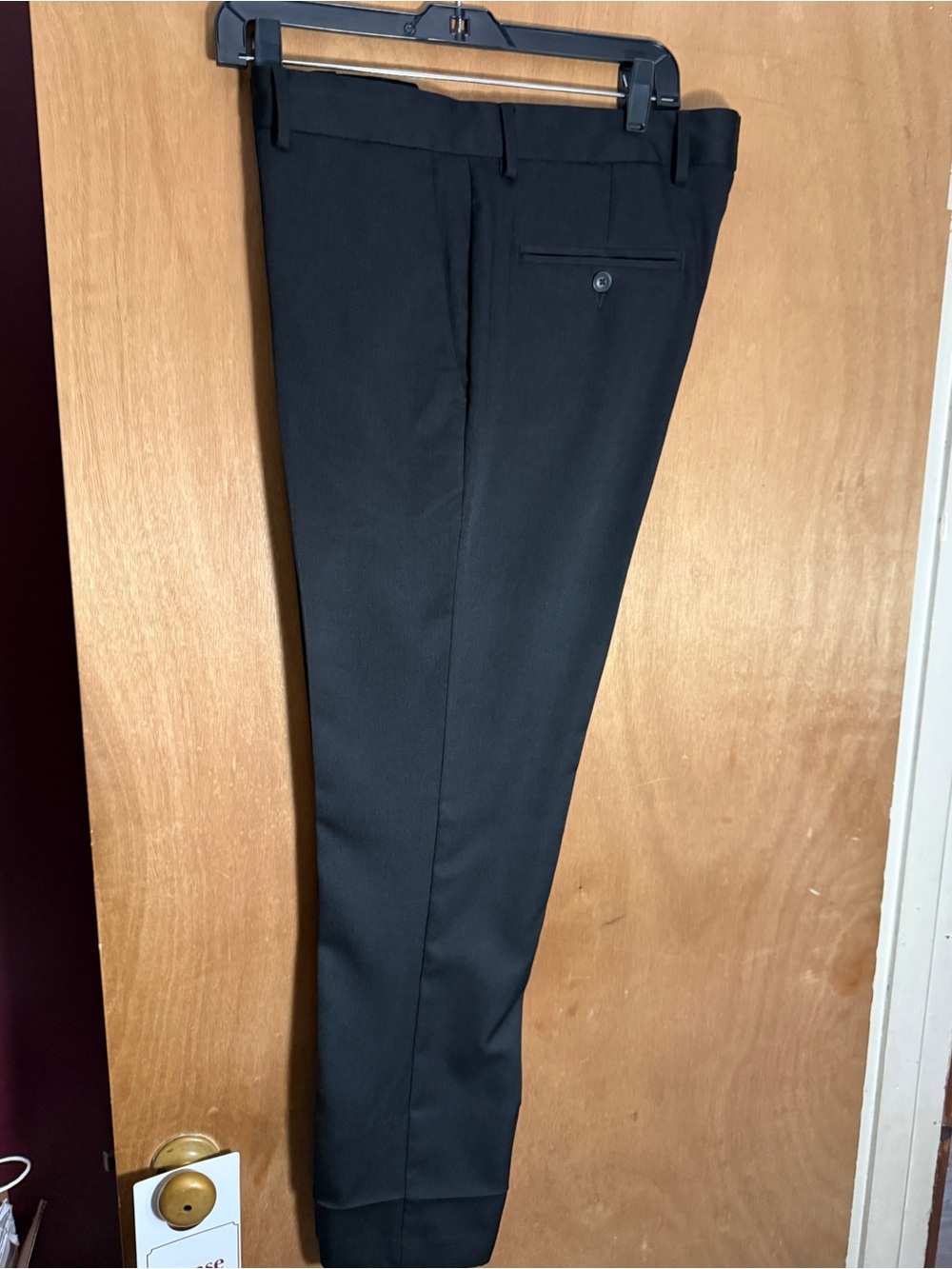 Men's Black Dress Pants - Classic Fit size 32x30.